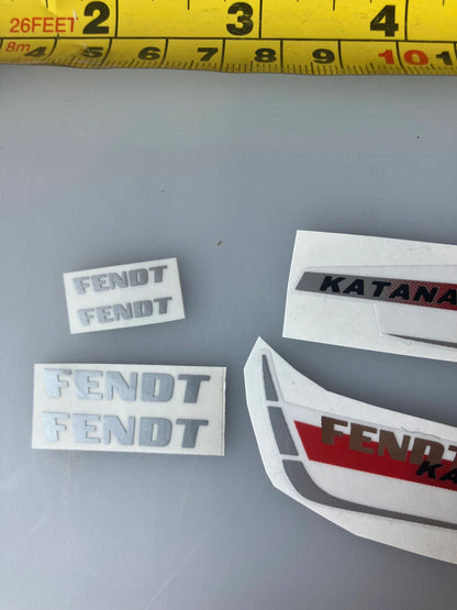 Fendt Katana 65 decals Professional pre cut high quality vinyl farm machinery decals Image 3