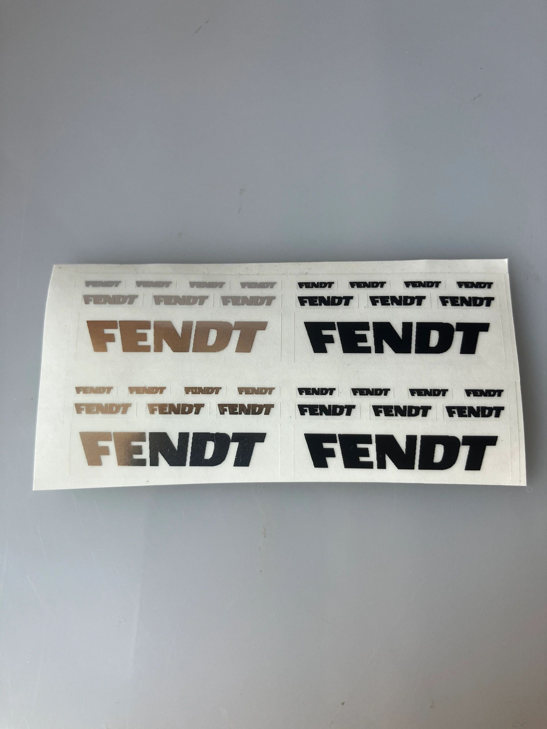 Fendt harvester Tractor decals Professional pre cut High quality vinyl 32 x farm machinery decals 1:32 scale Image 3