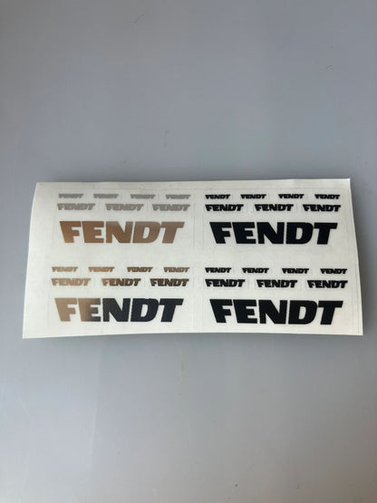 Fendt harvester Tractor decals Professional pre cut High quality vinyl 32 x farm machinery decals 1:32 scale Image 3