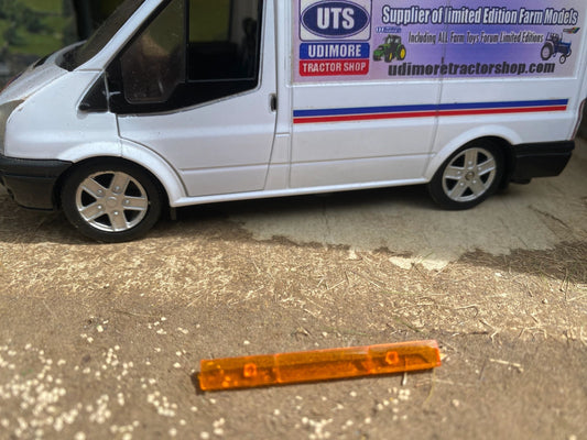 Flashing light bar beacon 38mm slimline version tractor truck 1:32 scale Image 2