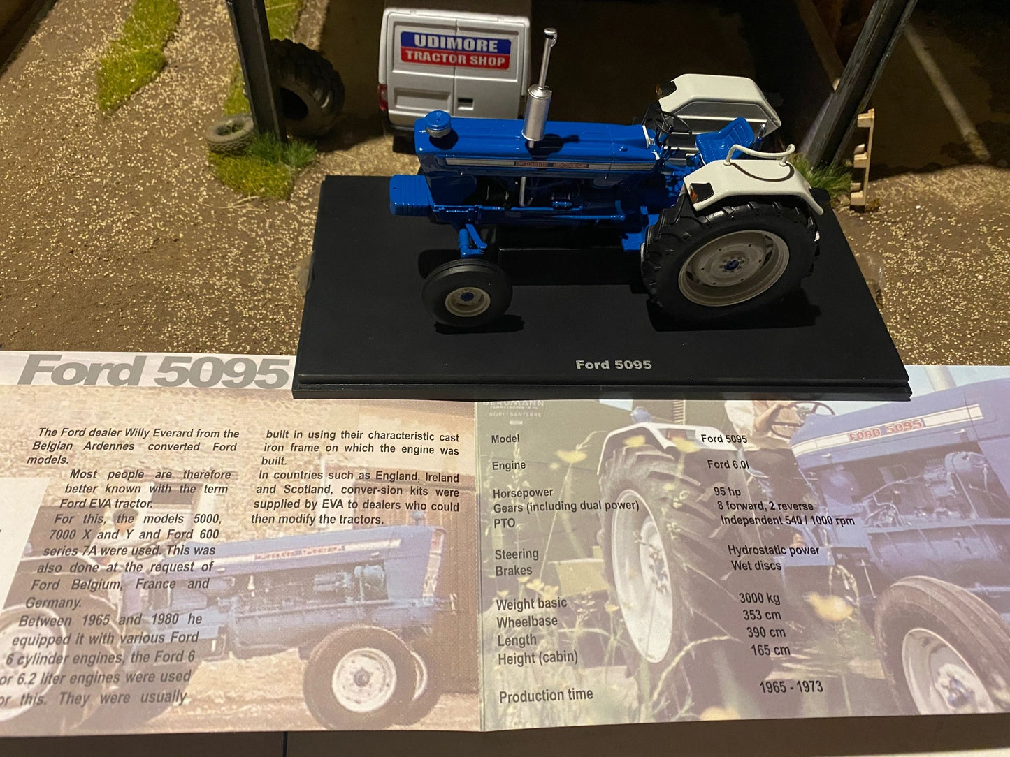 Ford 5095 2wd Tractor Limited Edition Stunning in 1:32 scale VKA Models Image 6