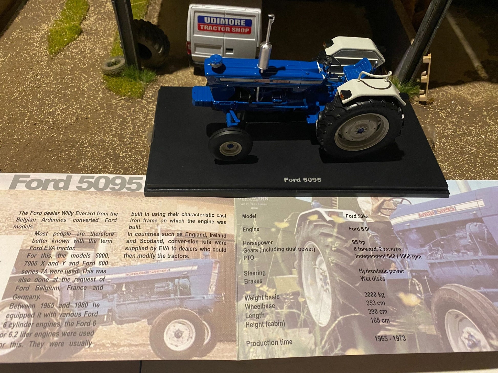 Ford 5095 2wd Tractor Limited Edition Stunning in 1:32 scale VKA Models Image 6