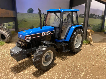 Ford 7840 Tractor front weight Blue Roof grey chassis Tractor Conversion 1:32 scale Image 3
