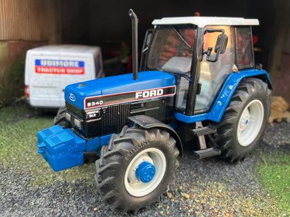 Ford 8340 Tractor front weight White Roof BIG wheels Tractor Conversion 1:32 scale Image