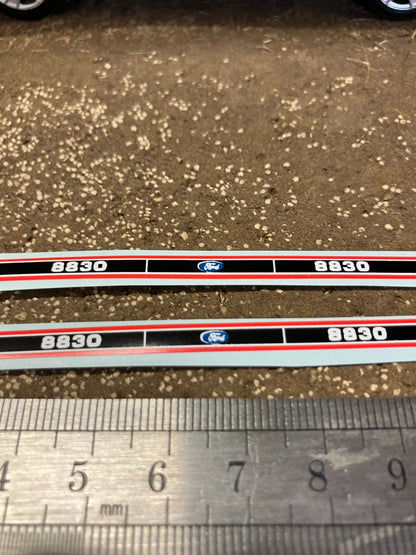 Ford 8830 Tractor Professional pre cut High quality vinyl bonnet decals farm machinery Britains decals 1:32 scale Image 5