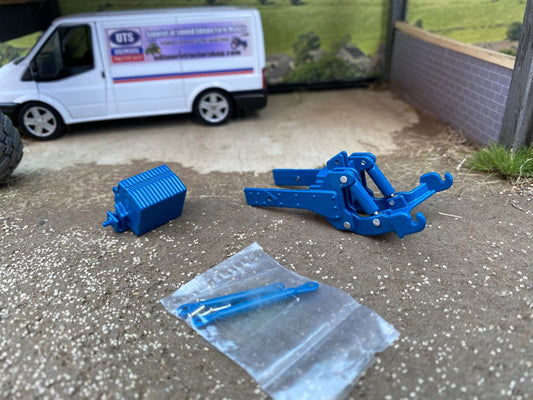 Ford BLUE New Holland Front linkage tractor SET weight system Image