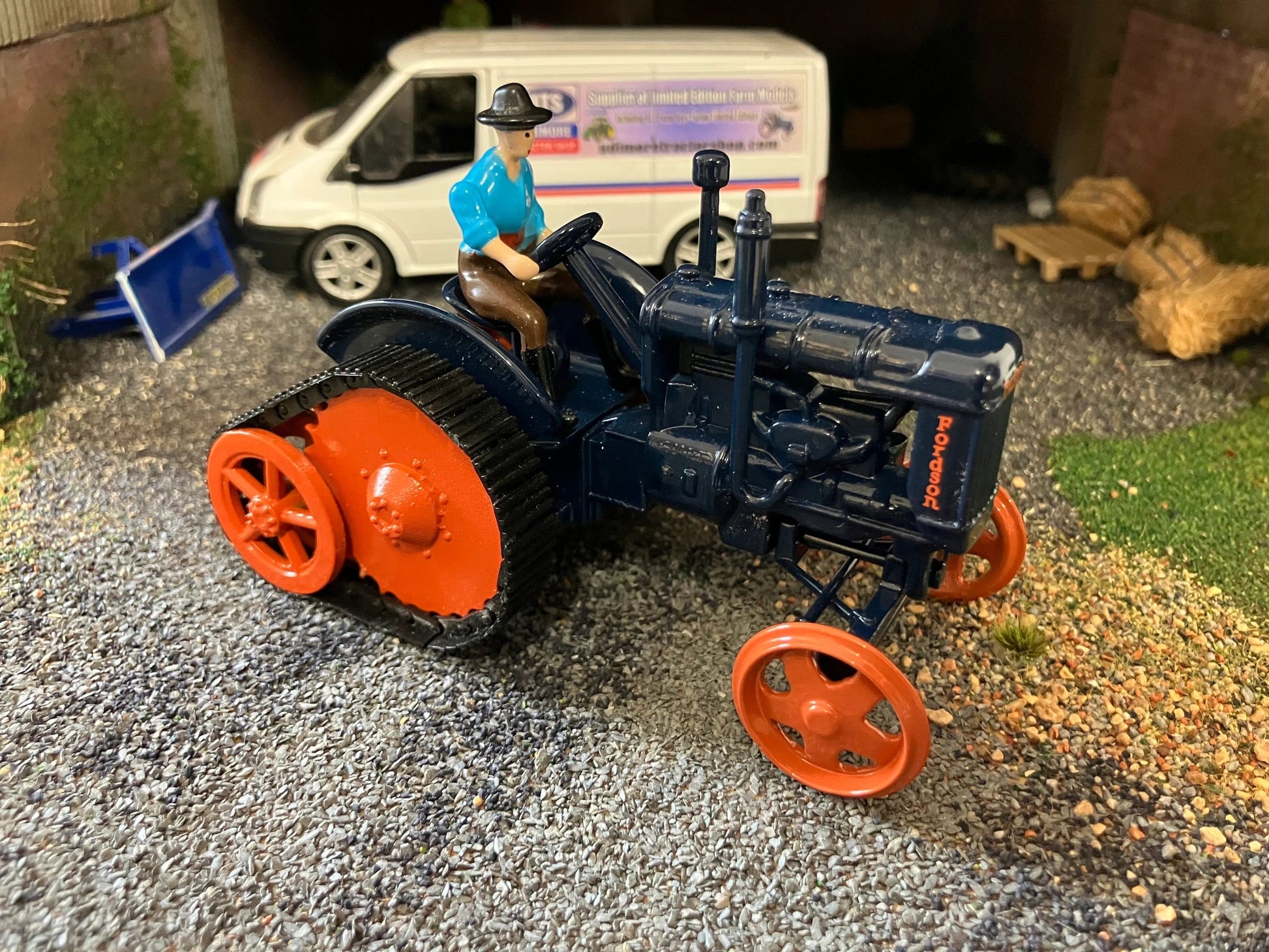 Fordson E27 half track tractor 1:32 scale conversion Image 3