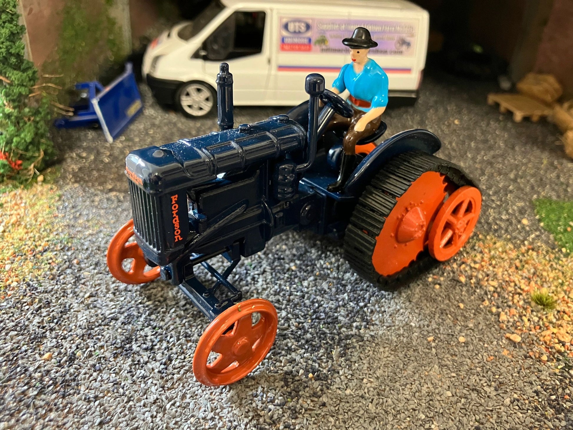 Fordson E27 half track tractor 1:32 scale conversion Image 4