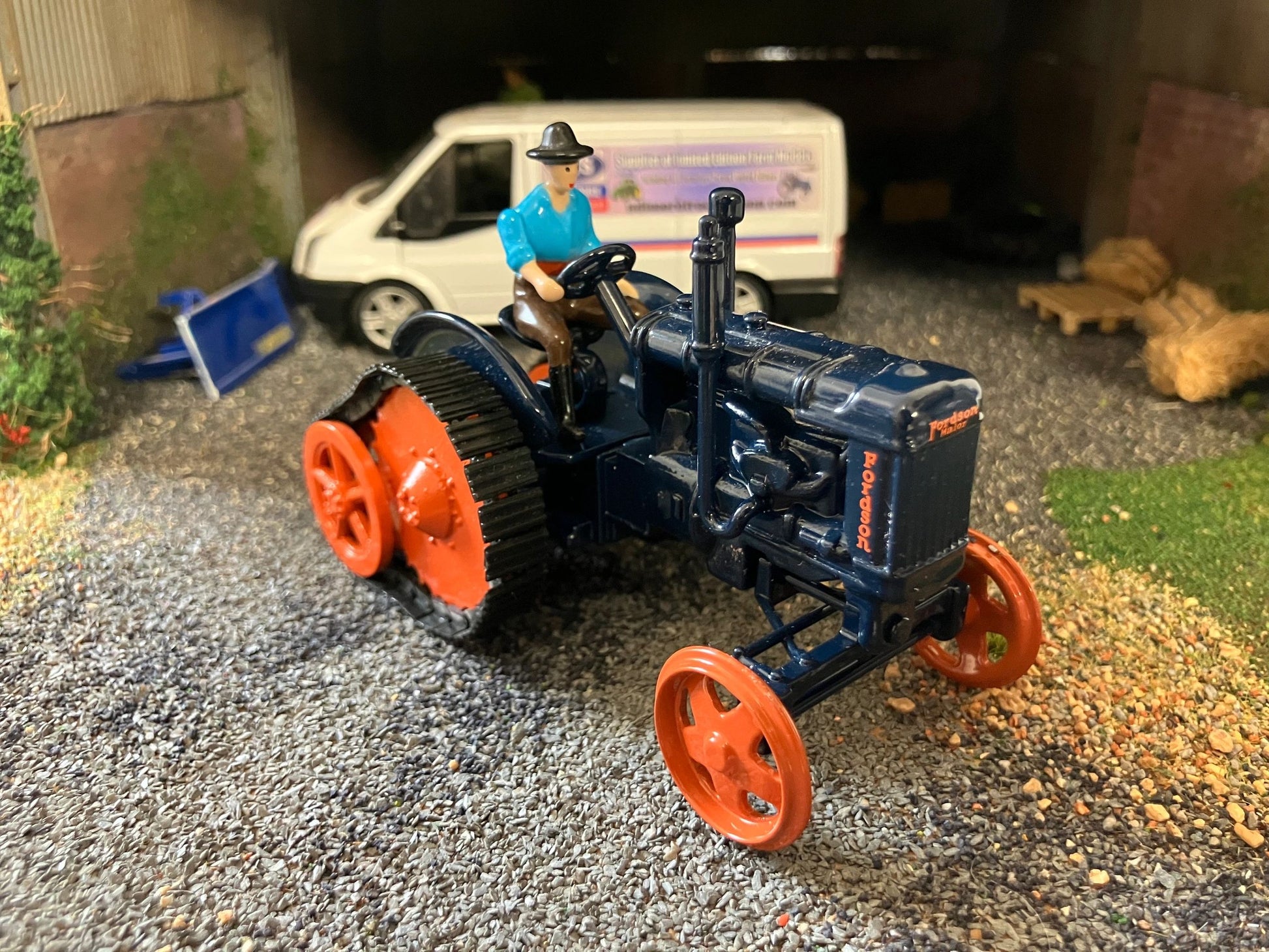 Fordson E27 half track tractor 1:32 scale conversion Image 5