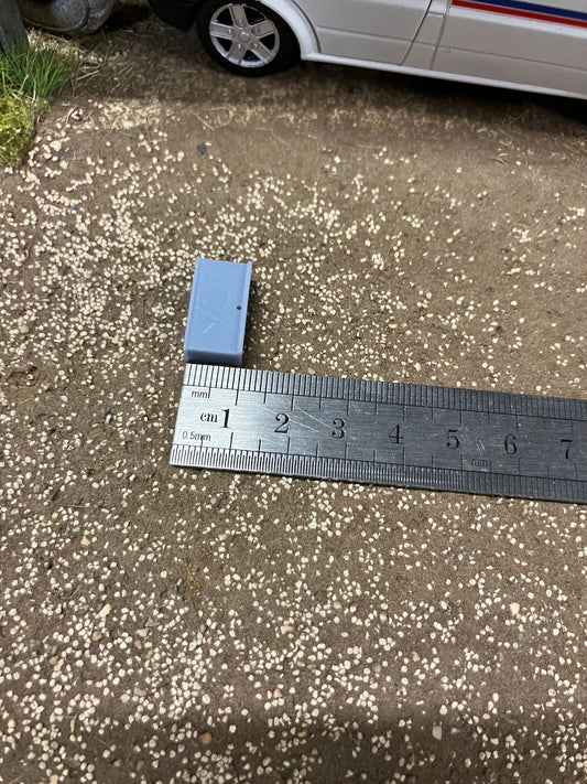 Front Weight 20mm x 10 mm Tombstones 1:32 scale Image 2