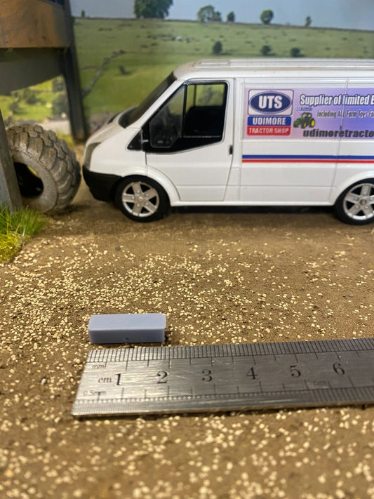 Front Weight small 20mm x 5mm Tombstones 1:32 scale Image