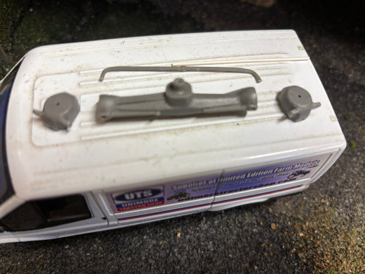 04527 Front axle 4wd Farm machinery Tractor Artisan32 1:32 scale
