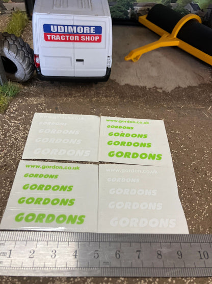 Gordons Claas farm machinery dealership 20 x pre cut professional High quality vinyl stickers set Claas farm machinery tractor combine decals Image 3