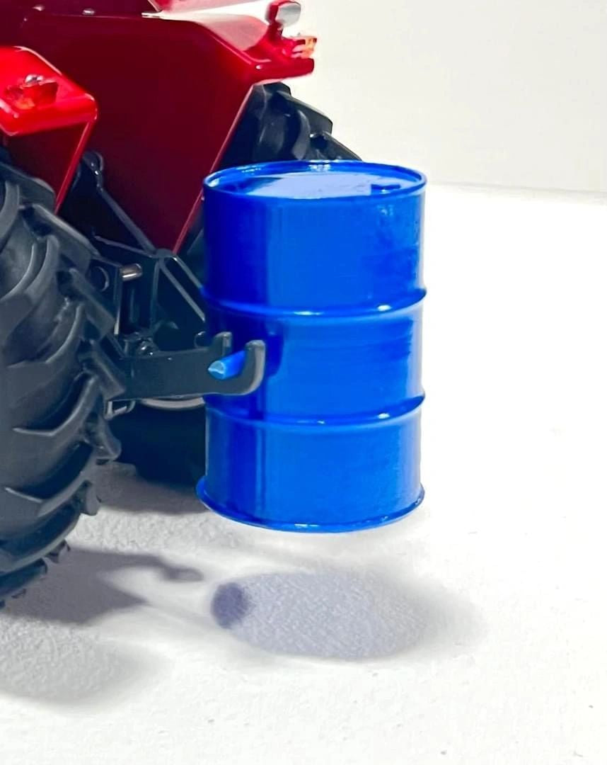 Hand made Rear barrel weights 1:32 scale BLUE Image