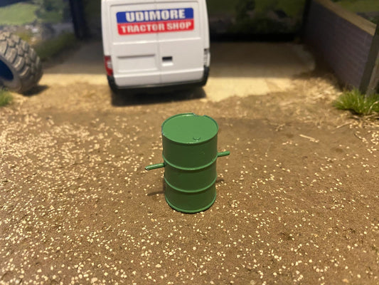 Hand made Rear barrel weights 1:32 scale Fendt Green Image