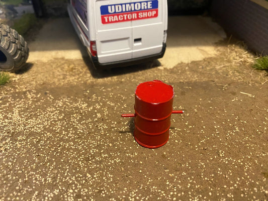 Hand made Rear barrel weights 1:32 scale RED Image