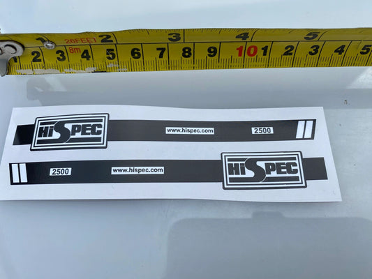 High quality vinyl set of decals HiSpec 2500 slurry tanker 1:32 scale Image