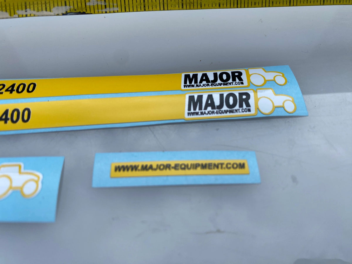 Sca Decals High quality vinyl set of decals Major LGP 2400 slurry tanker 1:32 sca ...