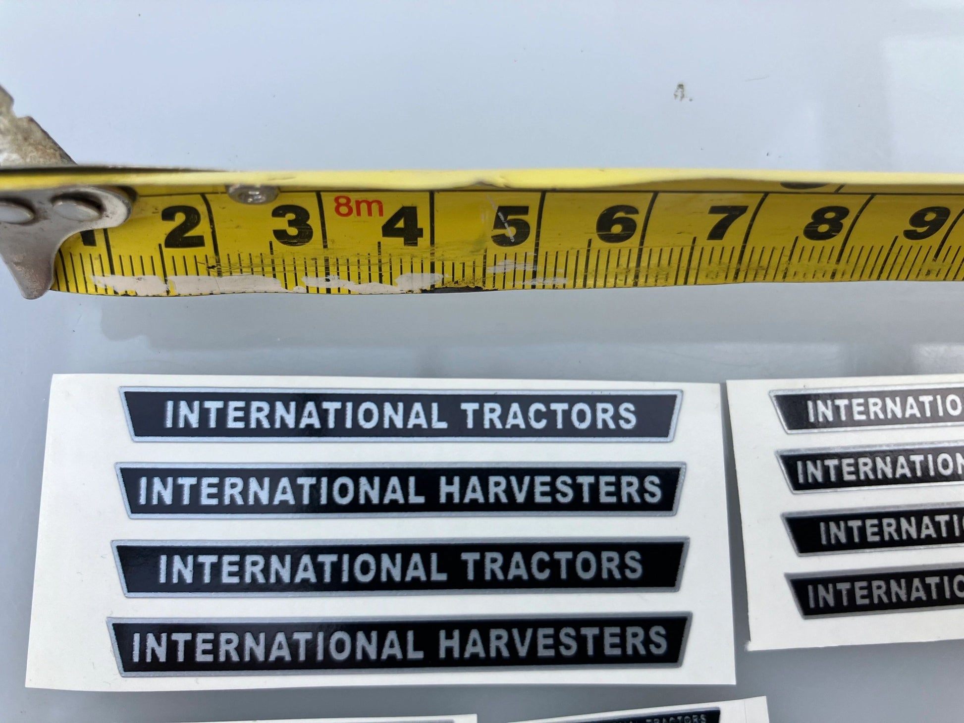 IH International Harvester High quality vinyl 18 x Agricultural Tractor trailer farm machinery decals 1:32 scale Image 4