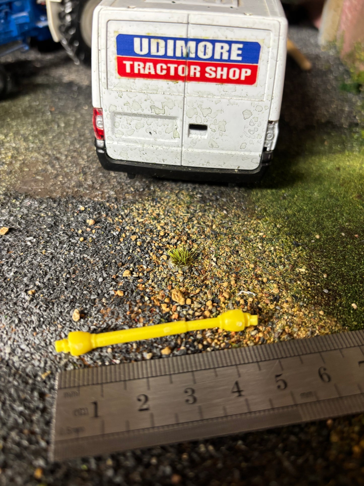 04502 PTO Shaft 49mm Gimbal Artisan32 Tractor farm machinery 1:32 scale