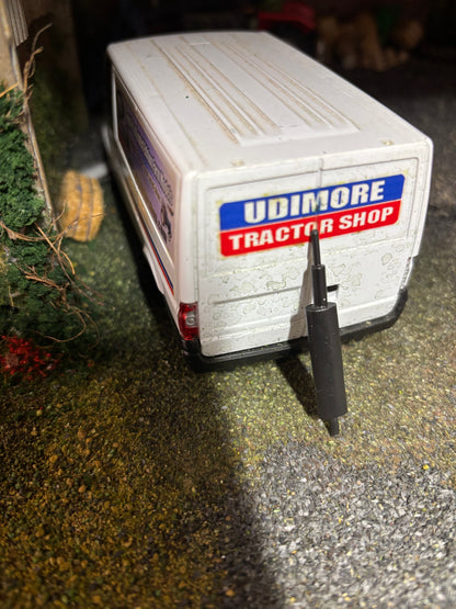 04563 Tractor Exhaust 3 Artisan32 farm machinery 1:32 scale