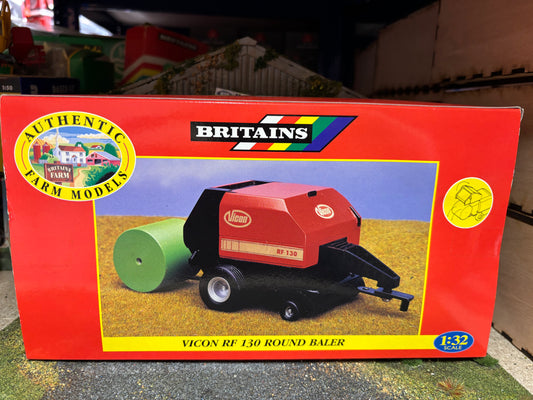Vintage Britains Vicon RF 130 Round Baler 1:32 scale Obsolete 00051