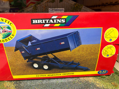 Vintage Britains 12 ton Marston trailer 1:32 scale boxed Obsolete 00049