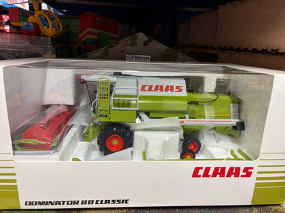 REP169 Replicagri Claas Dominator 88 Classic Combine Harvester Header trailer Stunning in 1:32 scale