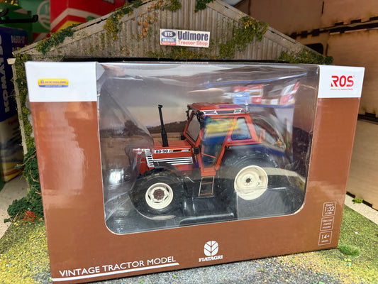 Limited Edition FIat 80-90 SuperComfort cab 4wd Hi-Lo Tractor 1:32 scale Boxed ROS
