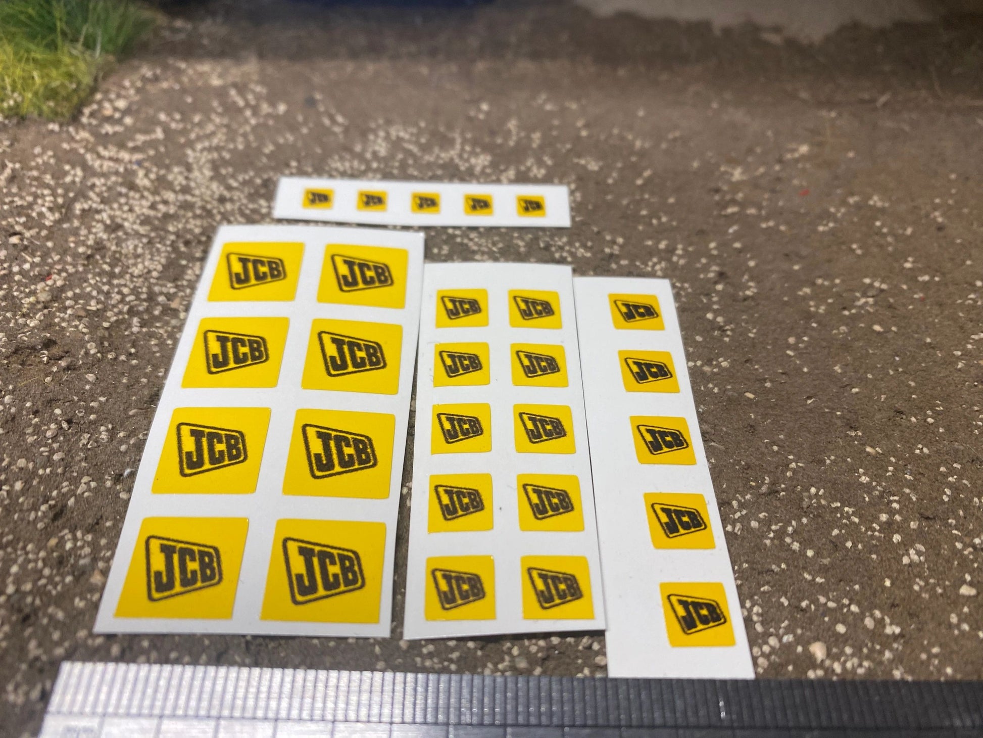 JCB x 28 Farm Machinery Professional Pre Cut High quality vinyl decal packs stickers 1:32 scale Image 4