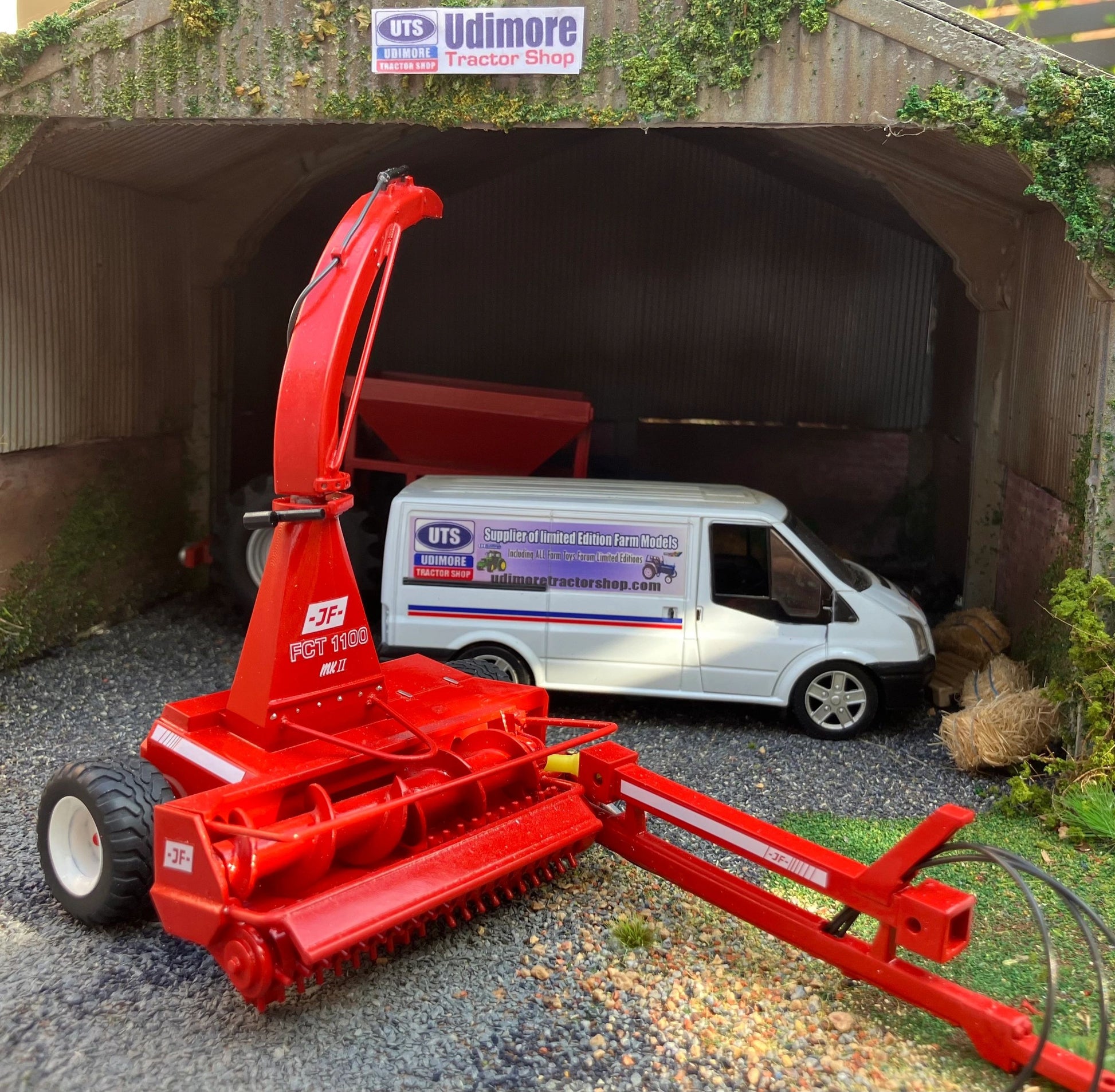 JF FCT 1100 mk 2 Scratch built trailed forage harvester 1:32 scale Image 3