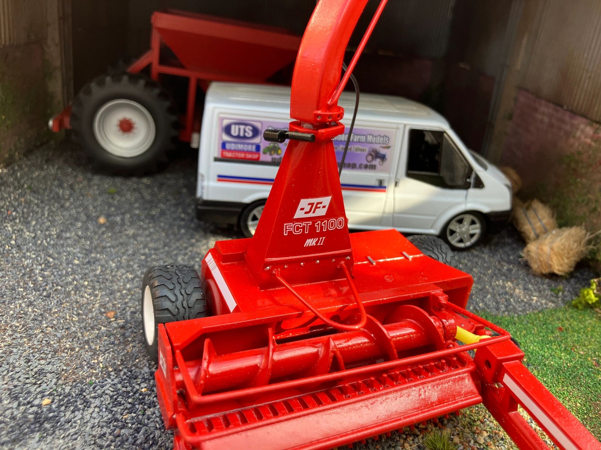 JF FCT 1100 mk 2 Scratch built trailed forage harvester 1:32 scale Image 4