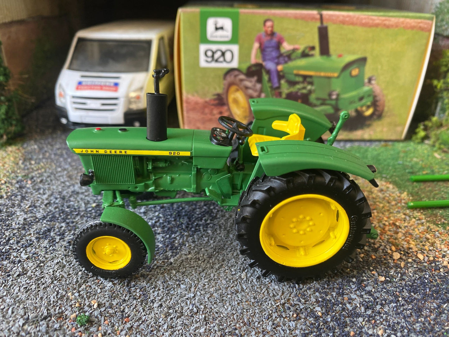 John Deere 920 Tractor Metal 1:32 scale Limited Edition Minitrac Image 5