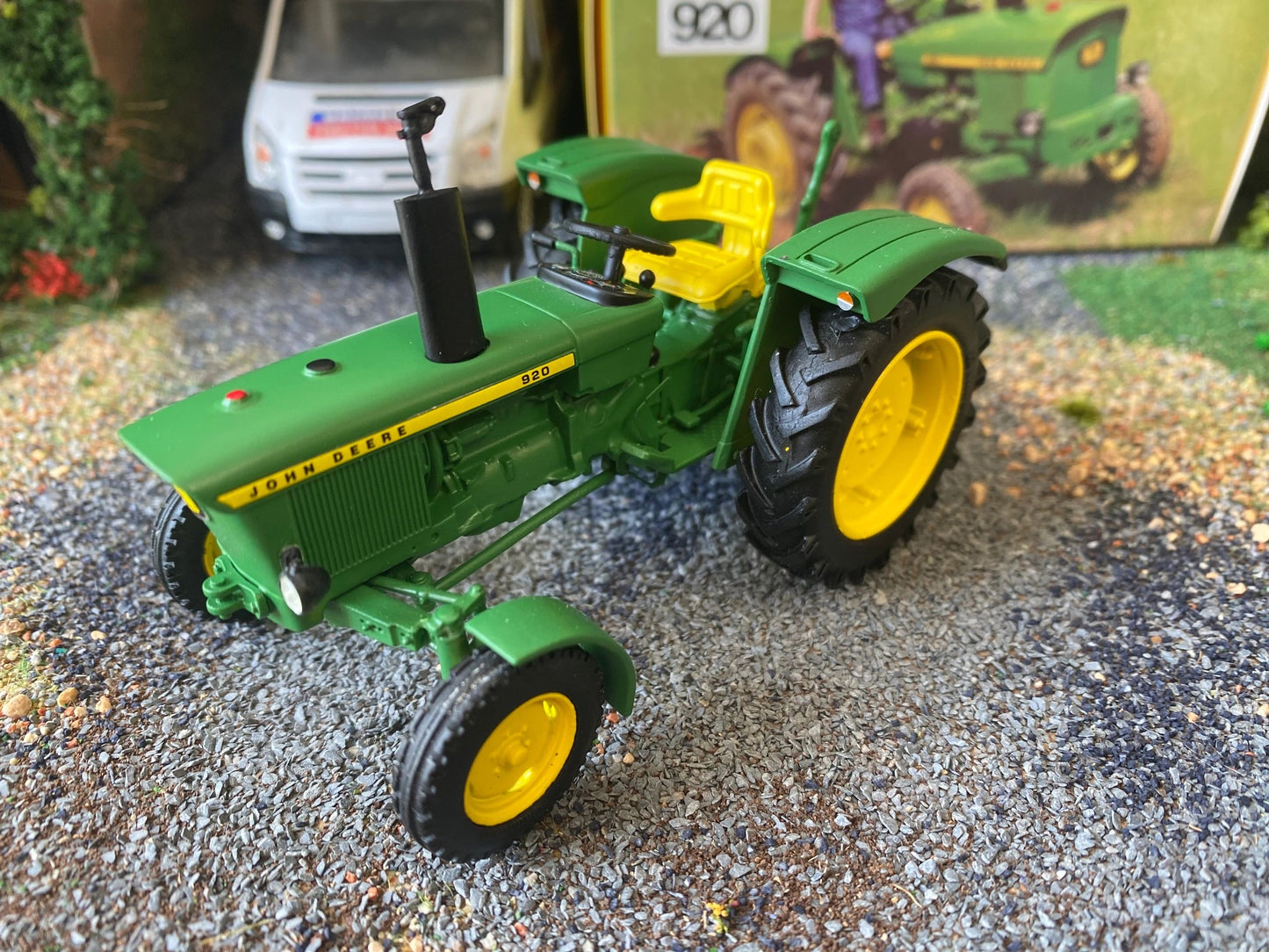 John Deere 920 Tractor Metal 1:32 scale Limited Edition Minitrac Image 6