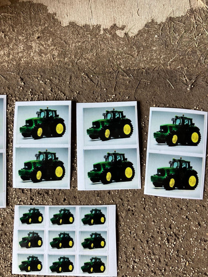 John Deere Tractor farm machinery decals 1:32 scale High quality vinyl pack sticker set Image 3