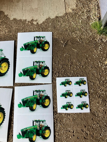 John Deere Tractor farm machinery decals 1:32 scale High quality vinyl pack 16 x sticker set Image 4