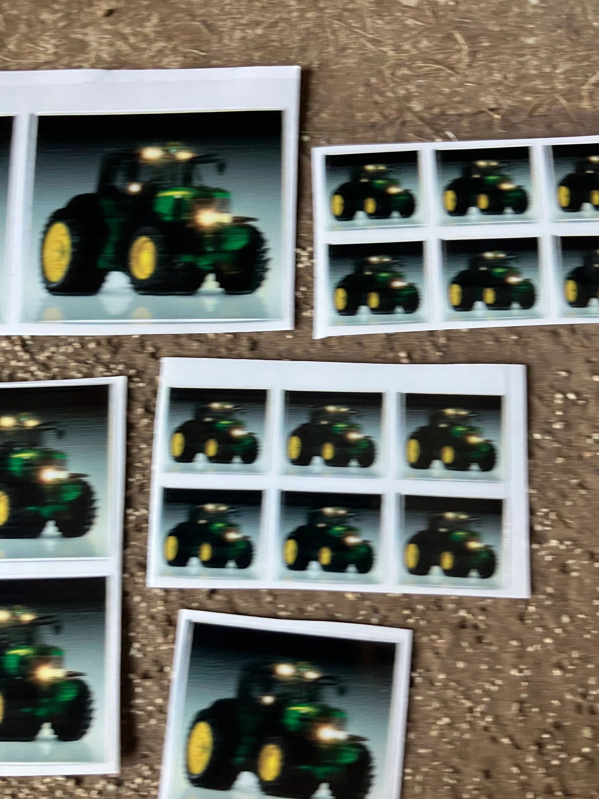 John Deere dusk Tractor farm machinery decals 1:32 scale High quality vinyl pack sticker set Image 3