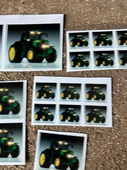 John Deere dusk Tractor farm machinery decals 1:32 scale High quality vinyl pack sticker set Image 3