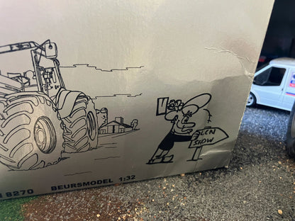 LCN 2002 show model Massey Ferguson 8270 Tractor 1:32 scale boxed Siku Image 6