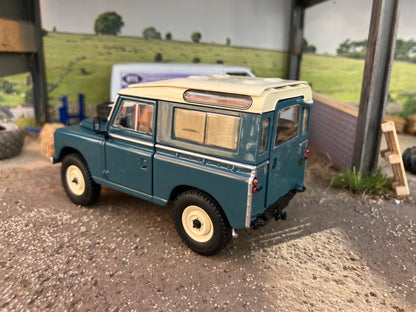 Land Rover Series 3 88 Safari roof marine Blue Marge Models 1:32 scale new boxed MM2421-01 Image 7