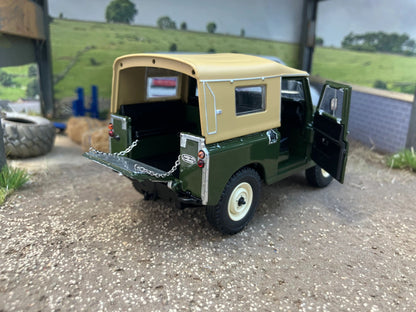 Land Rover Series 3 88 Soft top Deep Bronze Green Marge Models 1:32 scale new boxed MM2420-03 Image 3