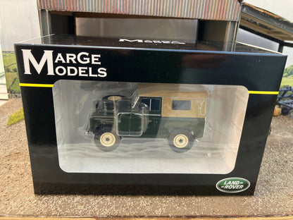 Land Rover Series 3 88 Soft top Deep Bronze Green Marge Models 1:32 scale new boxed MM2420-03 Image 7