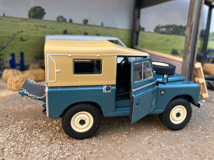Land Rover Series 3 88 Soft top marine Blue Marge Models 1:32 scale new boxed MM2420-01 Image 5