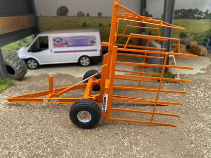 Laser cut BRASS Scratch Built BROWNS Bale Carrier 1:32 scale BLR Models Image