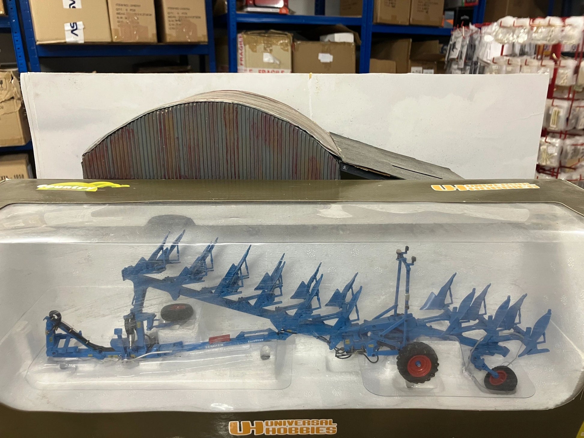 Lemken Euro titan Plough 1:32 scale Boxed Universal Hobbies Image