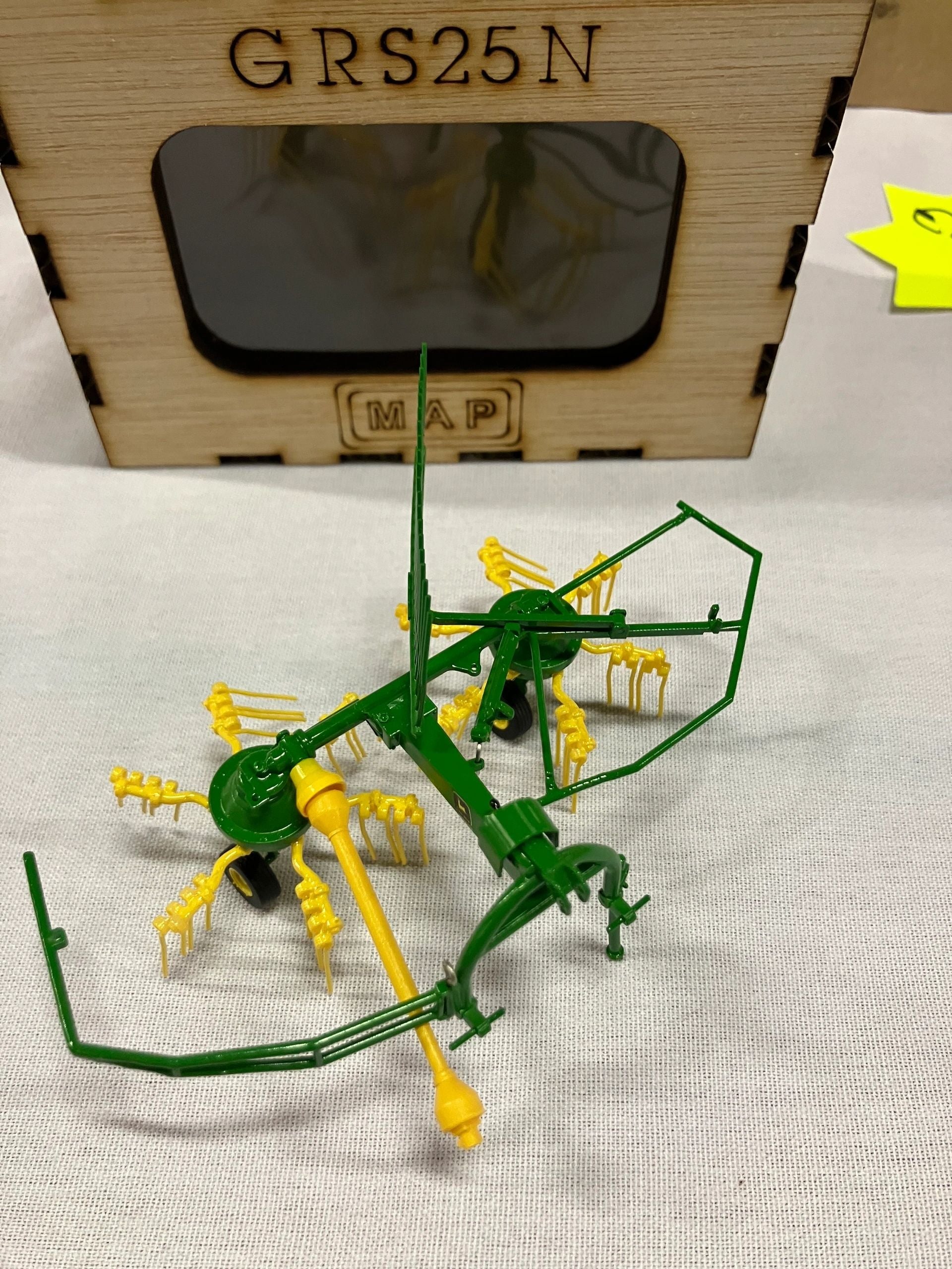 MAP Miniagripassion John Deere GRS 25 N Tedder Rake Scratch built COLLECTION ONLY Image