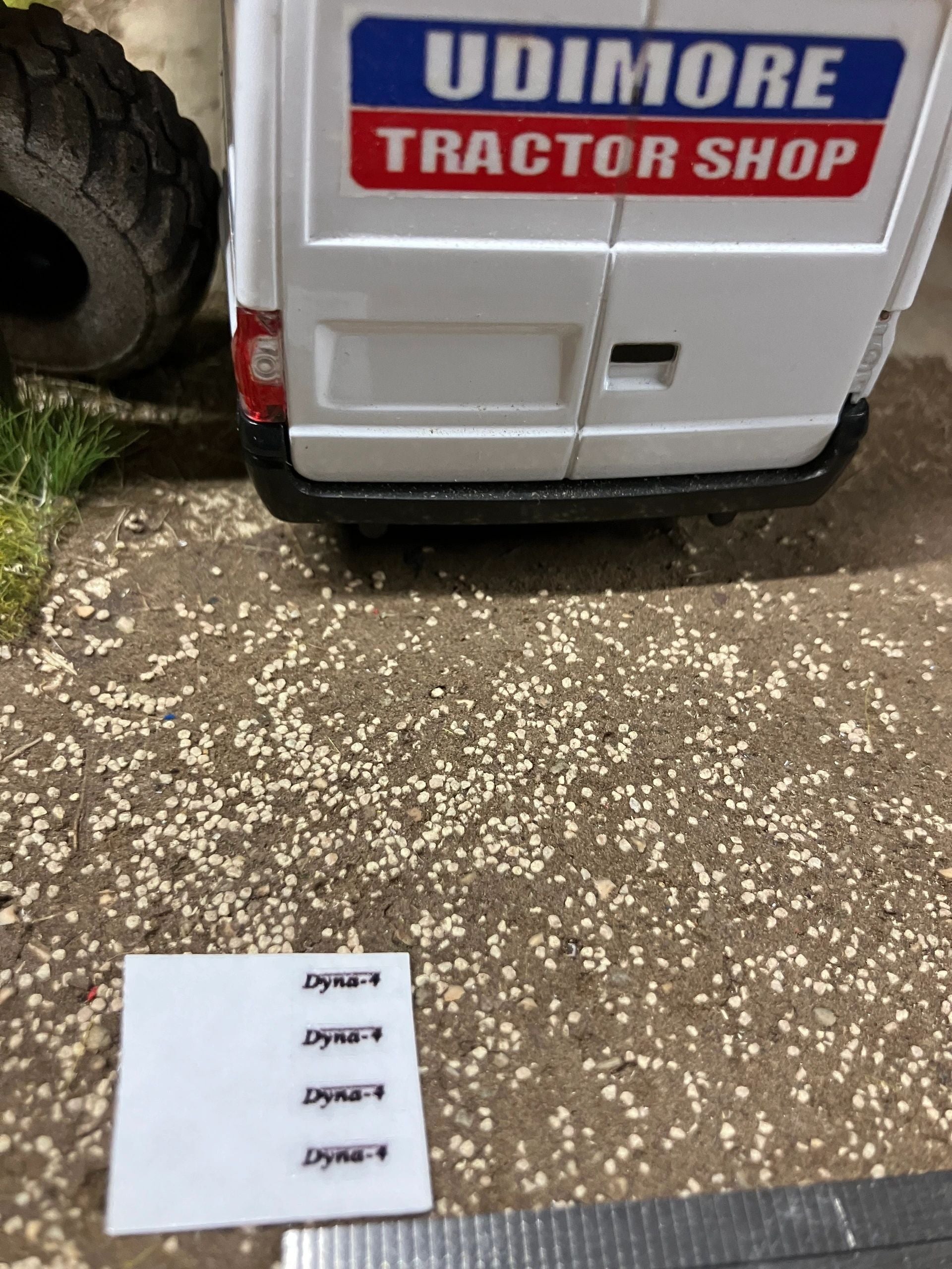 Massey Ferguson Dyna 4 Tractor decals Professional pre cut High quality vinyl farm machinery decals 1:32 scale Image 3