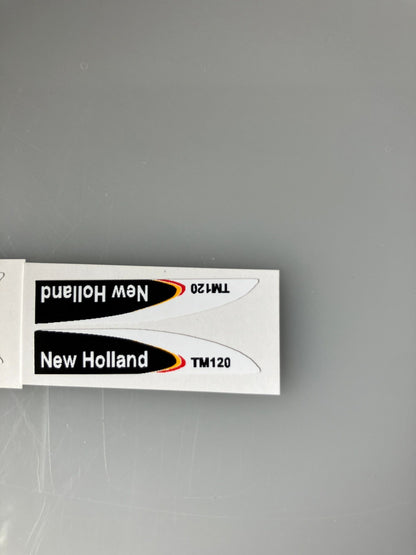 New Holland TM120 Tractor decals 1:32 scale High quality vinyl 4 decals farm machinery stickers 1:32 scale Image 3