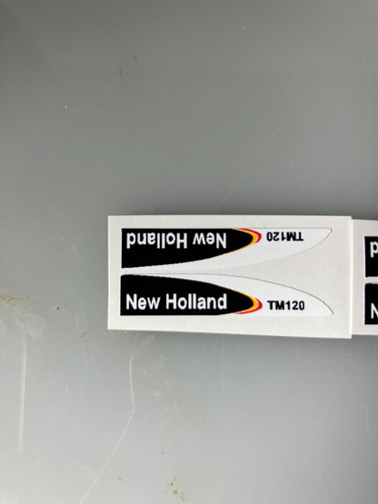 New Holland TM120 Tractor decals 1:32 scale High quality vinyl 4 decals farm machinery stickers 1:32 scale Image 4