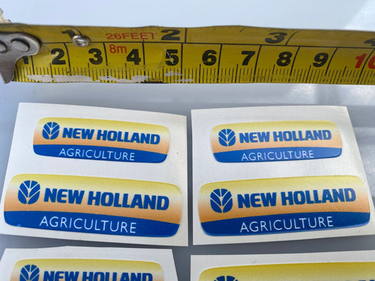 New Holland farm machinery tractor High quality vinyl 9 x Agricultural Tractor trailer farm machinery decals Image 2